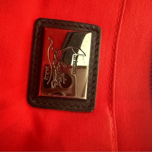 Christian Louboutin Studded Black Suede Clutch/Crossbody Bag - Picture 11 of 11